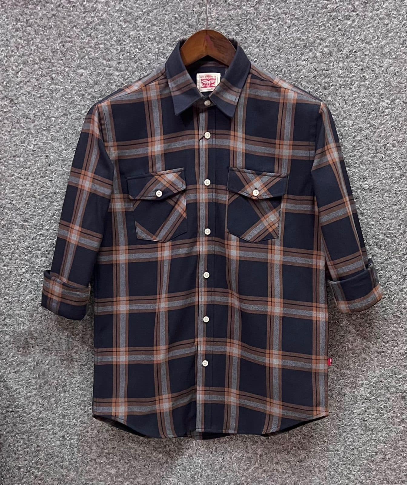 Multicolored checked full sleeve shirt